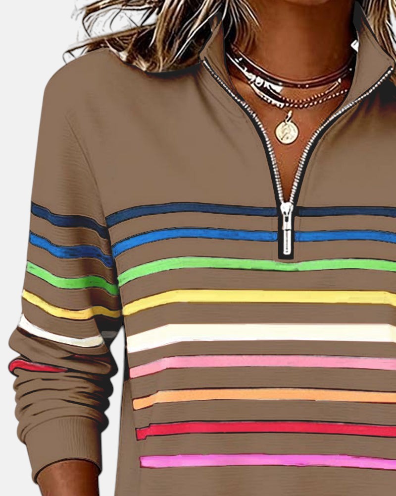 Wren | Classic Cotton Zip Sweatshirt for Everyday Comfort