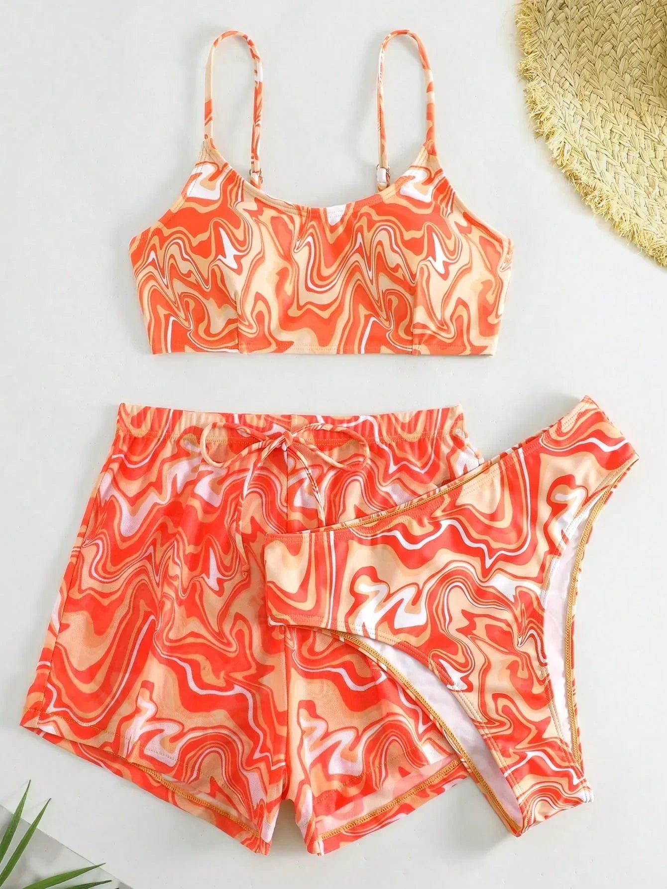 Marilyn | Women 3-Piece Supportive Swim Set