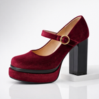 Seraphina Velvet Platform Pumps