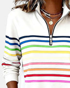 Wren | Classic Cotton Zip Sweatshirt for Everyday Comfort