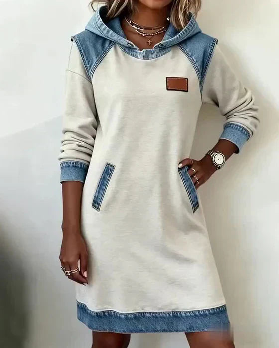 Lunariae – Casual Winter Hoodie Dress