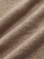 Asymmetric Patchwork Long Sleeve Mock Neck Knit Top