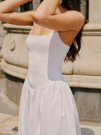 Cotton Pocket Detail Cami Dress