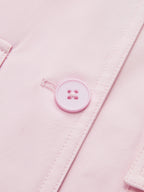 PU Collar Cropped Jacket