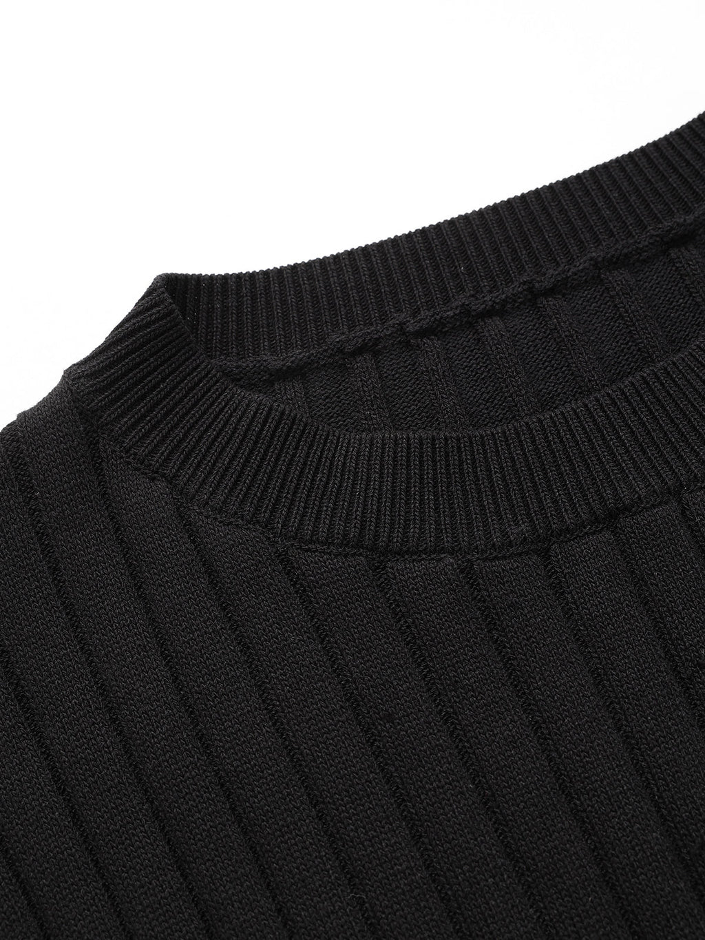 Knit Cap Sleeve Top and Midi Skirt Set