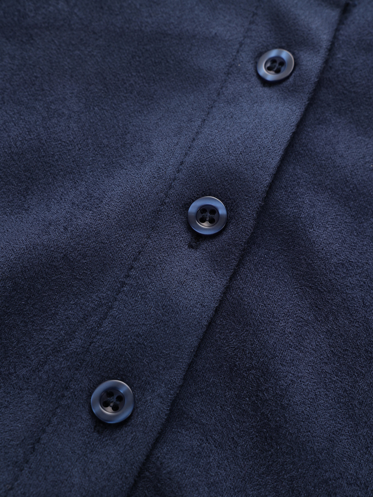 Belted Suede Effect Shirt Dress