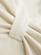 Knot-Front Wrap Cloak