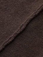 Lamb Sleeve Metal Button Knit Top and Skirt Set