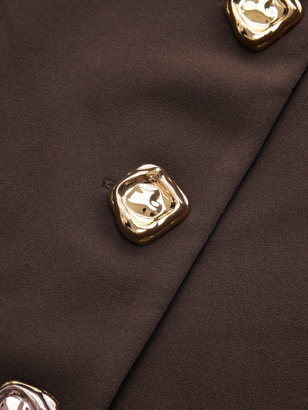 Collared Metal Button Jacket