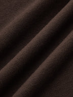 Wrap-Front Maxi Dress with Polo Collar