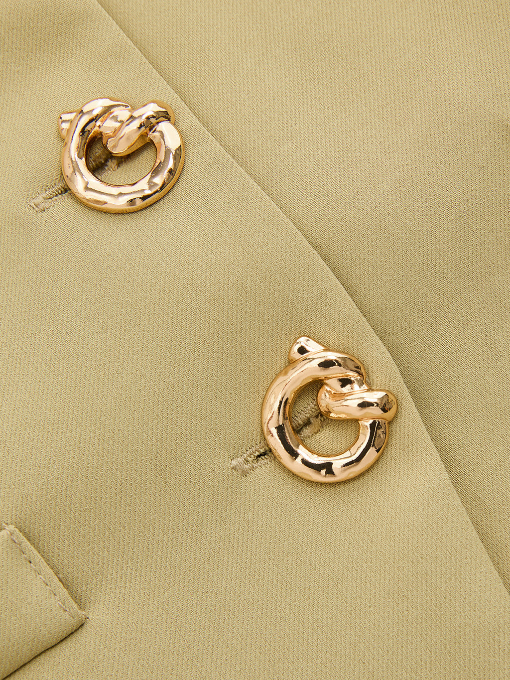 Metal Detail One-Shoulder Asymmetric Vest
