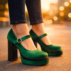 Seraphina Velvet Platform Pumps