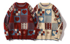 Hearth Patchwork Loom Wool Pullover