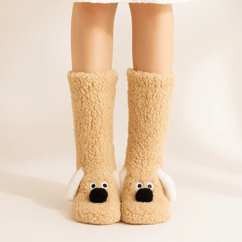 Bark & Snuggle Sherpa Socks