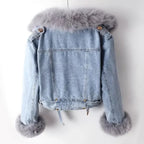 Delmare Fur-Trim Jacket