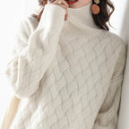 Harper Cashmere Turtleneck Sweater