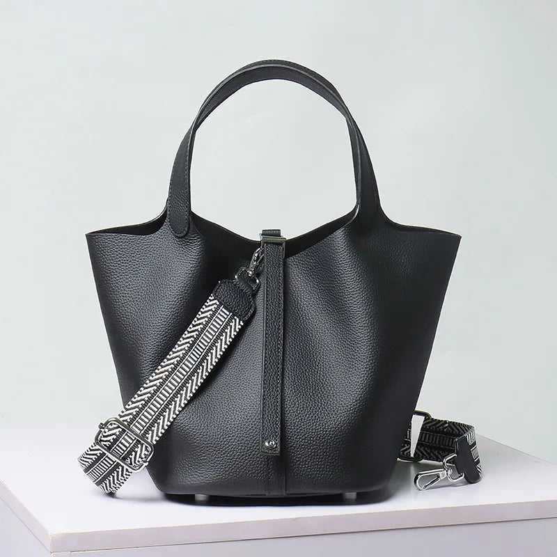 The Elora Leather Tote Bag