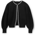 Marga Pearl-lined Knit Cardigan