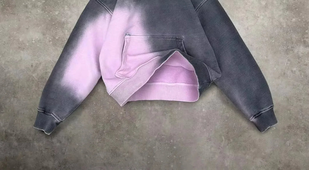 Gothic Hip Hop Gradient Pullover