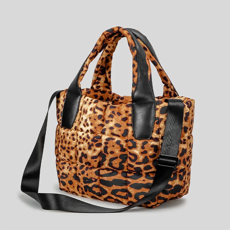 Amara Quilted Puffer Tote