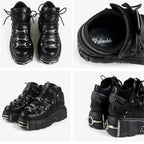 Rebel Rider Punk Ankle Shoes