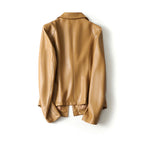 Harper Lambskin Leather Blazer