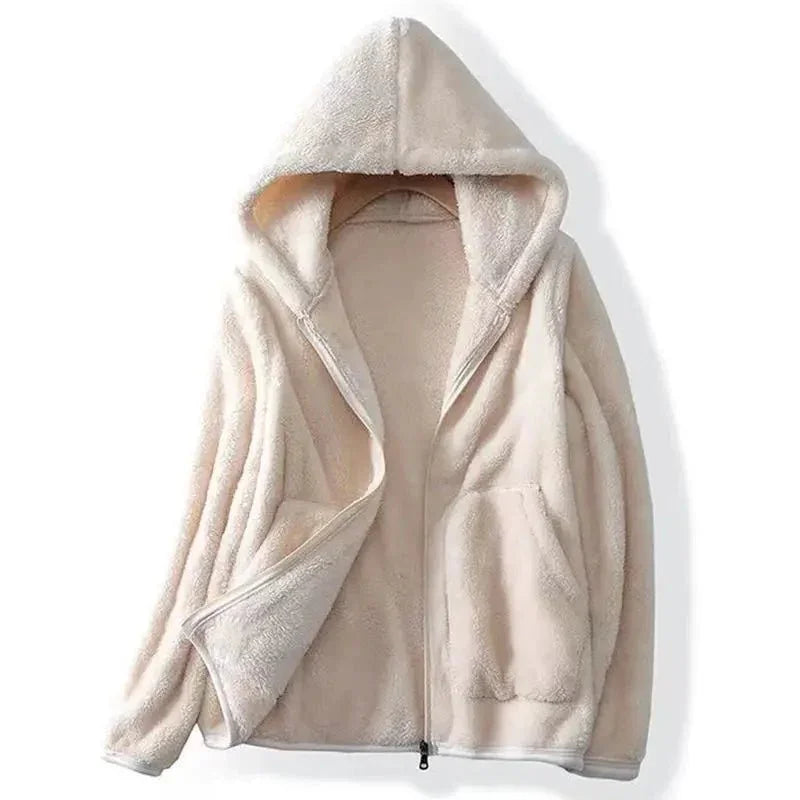 Aurora Coral Fleece Jacket