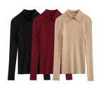 Audrey Wool Blend Polo