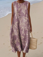 Mia | Floral Midi Dress