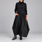 Odette - Turtleneck Maxi Dress