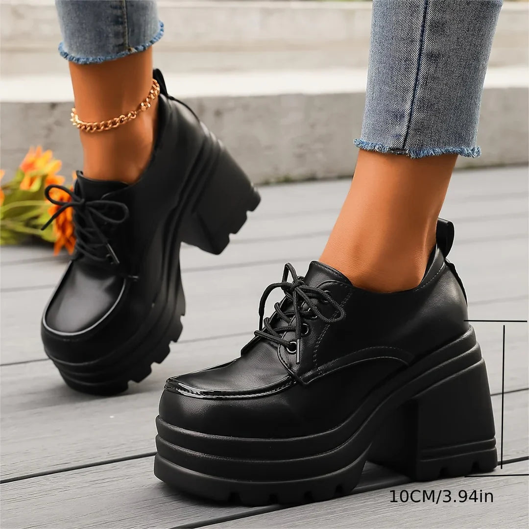 Belle Versaille Platform Oxfords