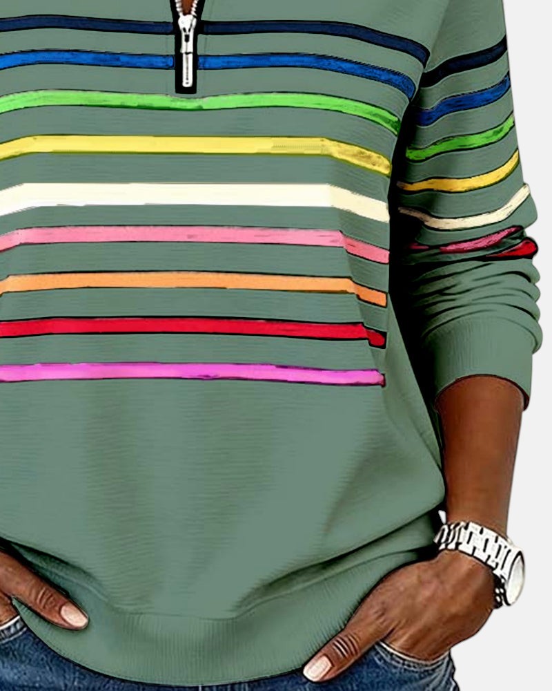 Wren | Classic Cotton Zip Sweatshirt for Everyday Comfort