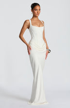 Leonor | Square Neck Maxi Dress