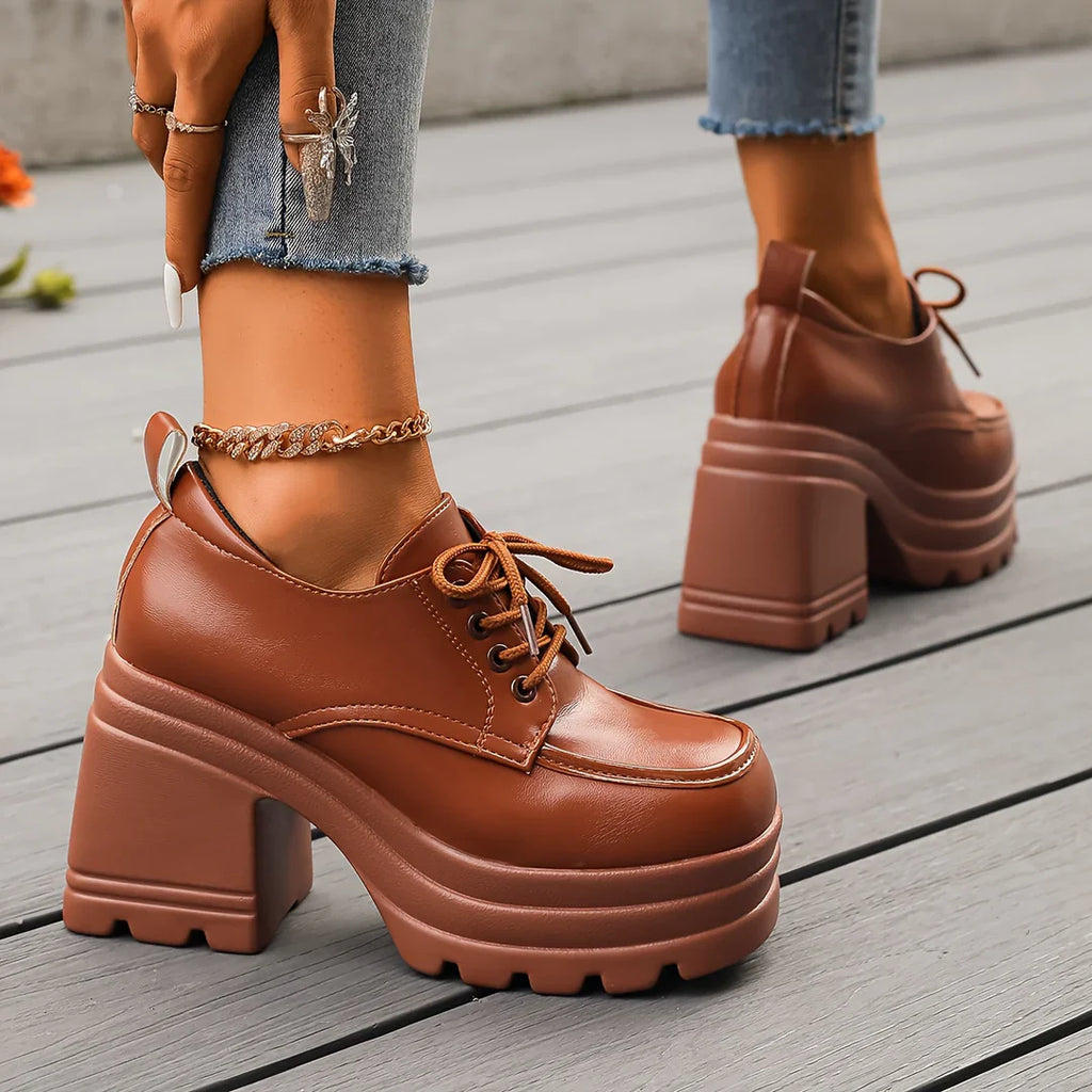 Belle Versaille Platform Oxfords