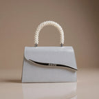 Ava Sequin Pearl Clutch
