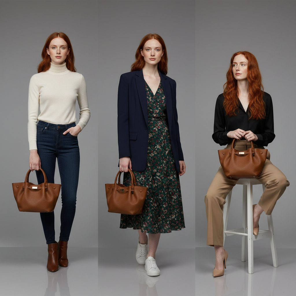 Harper Belted Tote