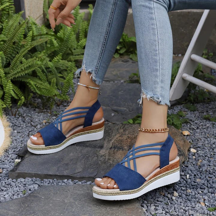 Junae Platform Wedge Sandals