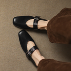 Olivette Leather Mules