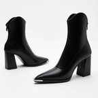 Montrose Chrome Tip Chelsea Boots