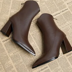 Montrose Chrome Tip Chelsea Boots