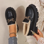Keller Sherpa-Lined Platform Loafer