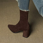 Celinne Paris Suede Boots