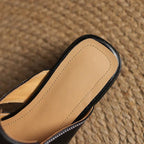 Maréa Genuine Leather Mules