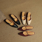 Bellancia Leather Leather Flats