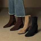 Celinne Paris Suede Boots